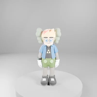 Mô hình Johnny Test X Kaws