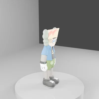 Mô hình Johnny Test X Kaws