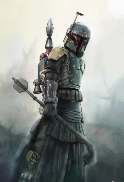Tượng Boba Fett từ The Book of Boba Fett - Image 1