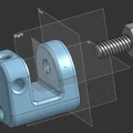 Ngàm kẹp ăng-ten HF dạng cần cho thanh gỗ 2x4 - Thumbnail 1
