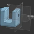 Ngàm kẹp ăng-ten HF dạng cần cho thanh gỗ 2x4 - Thumbnail 2