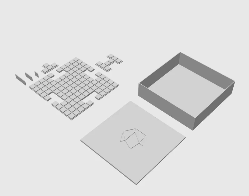 Bộ Thảm Chơi D&D Dạng Module Đơn Giản & Hộp Đựng - Image 1