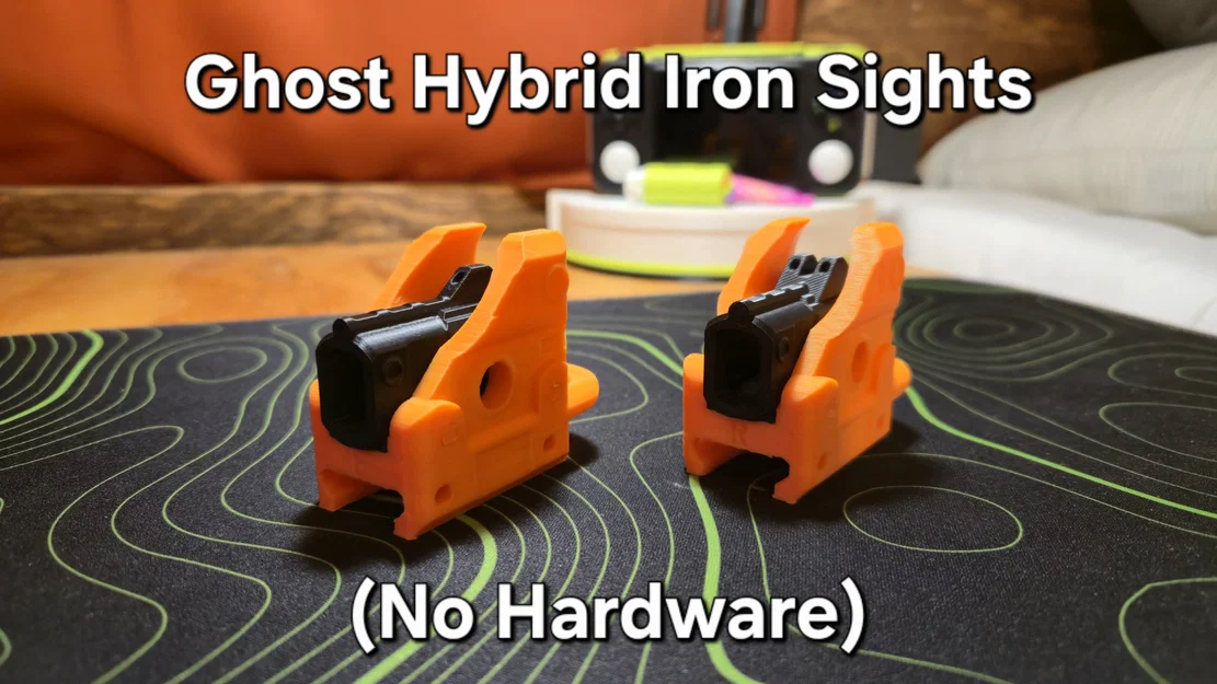Ghost Hybrid Iron Sights - Kính ngắm cơ khí lai kiểu dáng trôi nổi - Image 1