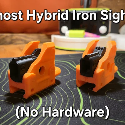 Ghost Hybrid Iron Sights - Kính ngắm cơ khí lai kiểu dáng trôi nổi