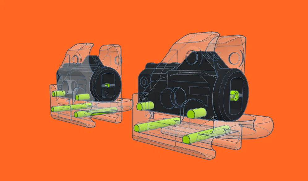 Ghost Hybrid Iron Sights - Kính ngắm cơ khí lai kiểu dáng trôi nổi - Image 2