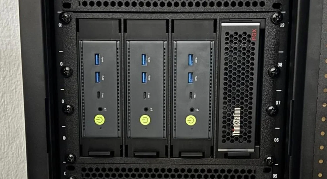 Bộ giá treo rack 10 inch 4U thẳng đứng cho mini PC - Image 1