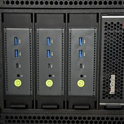 Bộ giá treo rack 10 inch 4U thẳng đứng cho mini PC