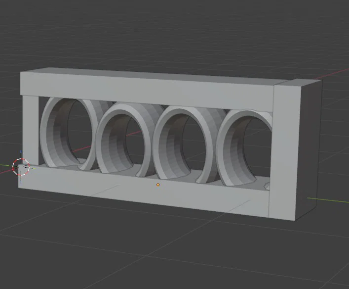 Kẹp giữ dây cáp để bàn thông minh - In 3D gọn gàng ngăn nắp - Image 1