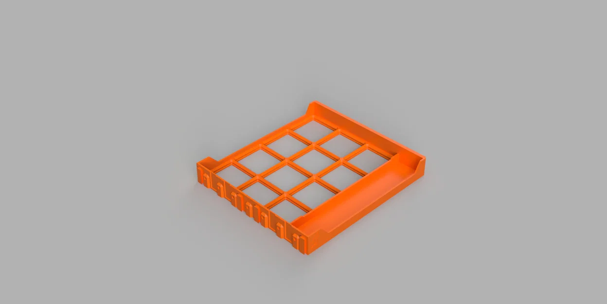Ngăn kéo decor GEN2 185-2W-0.5H V2 tương thích Gridfinity (cảm hứng từ @Jerrari) - Image 3