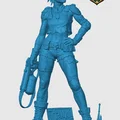 Tượng mô hình lấy cảm hứng từ Tank Girl - Thumbnail 3