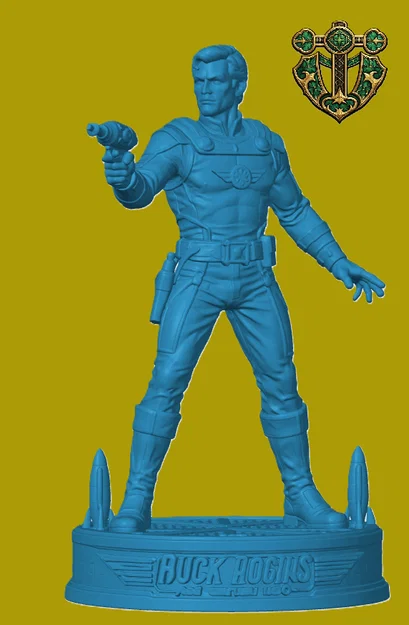 Tượng mô hình lấy cảm hứng từ Buck Rogers - Image 1
