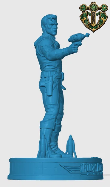 Tượng mô hình lấy cảm hứng từ Buck Rogers - Image 2