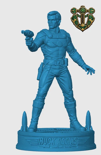 Tượng mô hình lấy cảm hứng từ Buck Rogers - Image 3