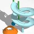 Đường chạy bi xoắn ốc không cần Support (No Support Spiral Marble run) - Thumbnail 3