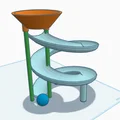 Đường chạy bi xoắn ốc không cần Support (No Support Spiral Marble run) - Thumbnail 4
