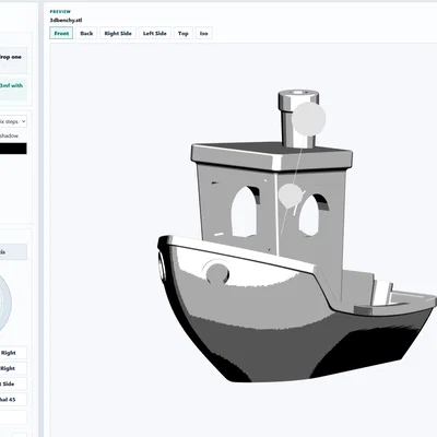 ColorMix Benchy (Mô hình kiểm tra 4 màu)