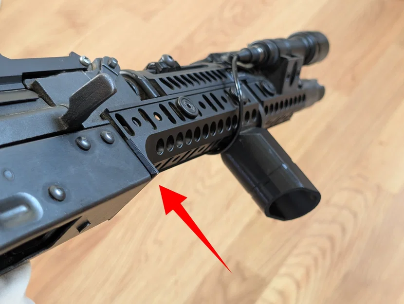 Miếng đệm Spacer ốp tay 5KU Zenitco cho Airsoft AK E&L - Image 1