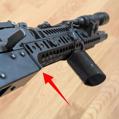 Miếng đệm Spacer ốp tay 5KU Zenitco cho Airsoft AK E&L
