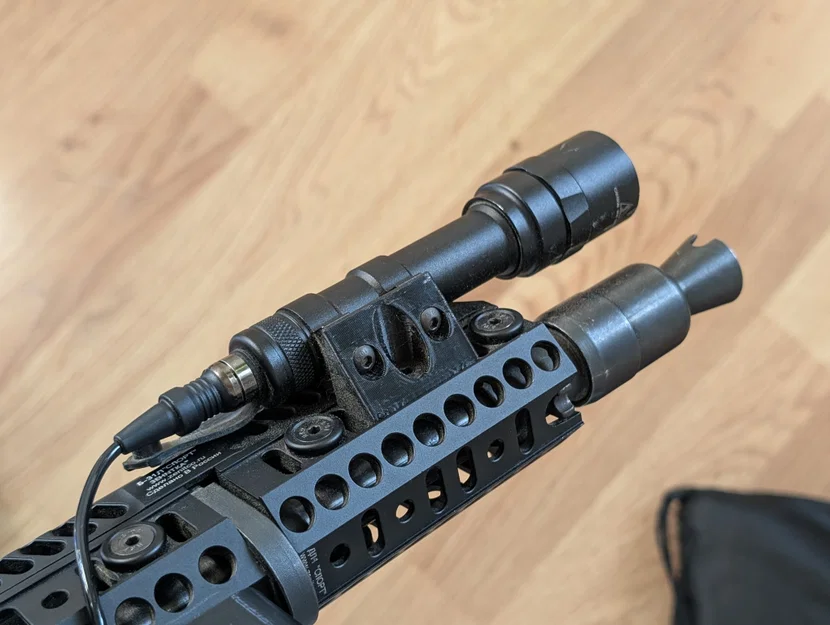 Mount gắn đèn SureFire X600 cho ốp tay Zenitco Sport - Image 1