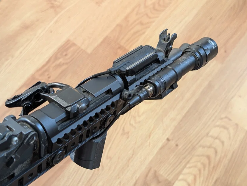 Mount gắn đèn SureFire X600 cho ốp tay Zenitco Sport - Image 2