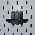 Giá treo pin Canon LP-E12 cho bảng IKEA Skadis in 3D - Thumbnail 1