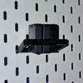 Giá treo pin Canon LP-E12 cho bảng IKEA Skadis in 3D - Thumbnail 2
