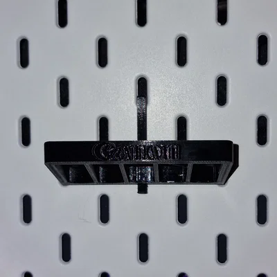 Giá treo pin Canon LP-E12 cho bảng IKEA Skadis in 3D