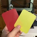 Thẻ Phạt Vàng/Đỏ Cho Trọng Tài Bóng Đá - Thumbnail 1
