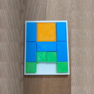Bộ đồ chơi trí tuệ Sliding Puzzle in 3D đầy thách thức