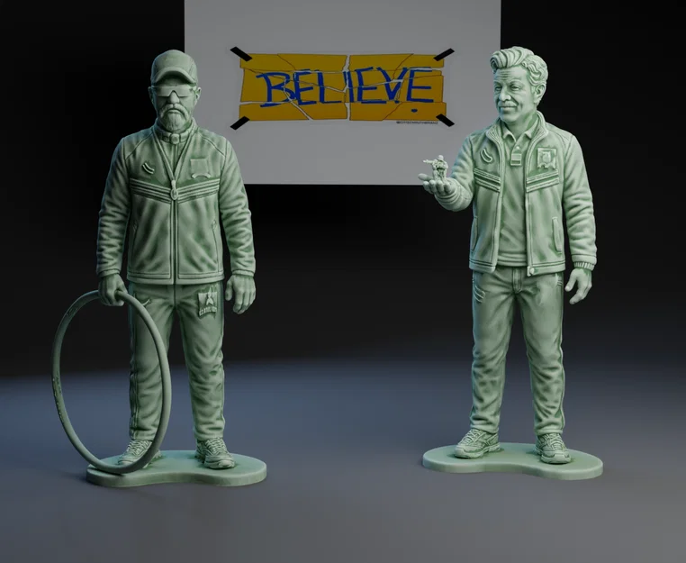 Mô hình 3D Coach Beard và Ted Lasso phong cách lính nhựa cực chất - Image 1
