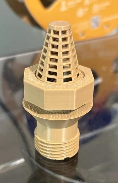 Khớp nối chống tràn cho ống nước sân vườn - Model in 3D - Image 1
