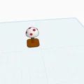 Mô hình trang trí nấm 3D dễ thương cho máy in 3D - Thumbnail 1