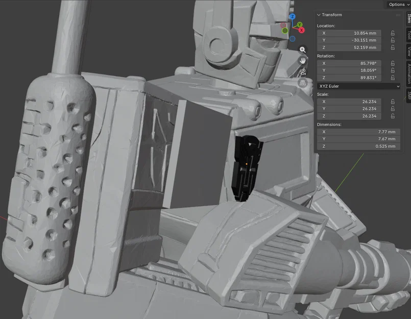 Mô hình 3D Optimus Prime 1984 đầy đủ chi tiết cho người hâm mộ - Image 2
