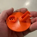 Nắp kiêm giá đỡ vệ sinh Airbrush cho hũ Mason Jar (3D Print) - Thumbnail 1