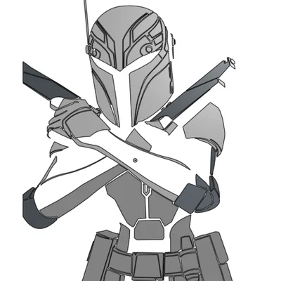 Mô hình lắp ráp Mandalorian Puzzle 3D – Thử thách dành cho fan Star Wars