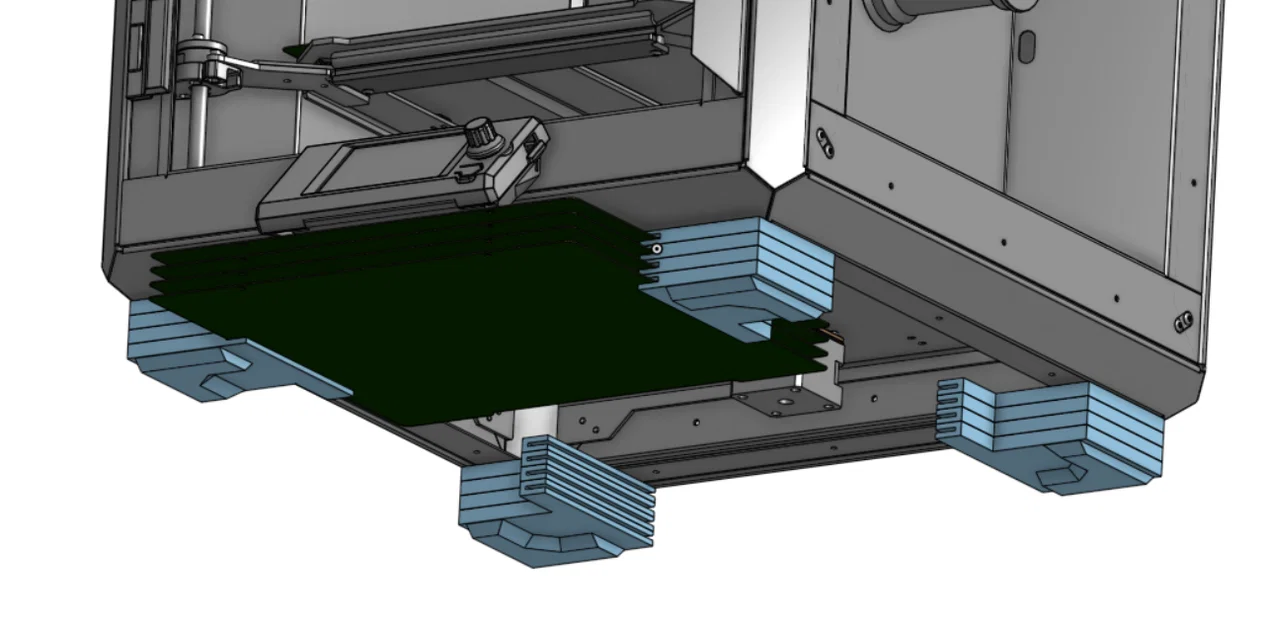 Bộ chân nâng Core ONE+ SlimStack Risers - Image 9