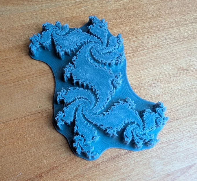 Mô hình phù điêu Fractal tập hợp Julia - Image 1