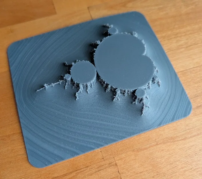 Phù điêu Fractal Mandelbrot 3D - Image 1