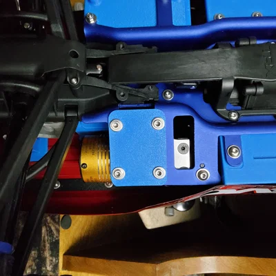 Miếng đệm đế gắn motor cho Traxxas Revo 3.3 Conversion