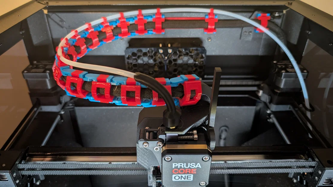 Prusa Core One/+ Bộ Xích Dẫn Cáp Nextruder (Cable Chain Exoskeleton) - Image 2