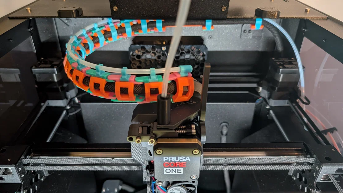 Prusa Core One/+ Bộ Xích Dẫn Cáp Nextruder (Cable Chain Exoskeleton) - Image 4
