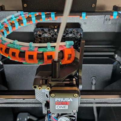 Prusa Core One/+ Bộ Xích Dẫn Cáp Nextruder (Cable Chain Exoskeleton)