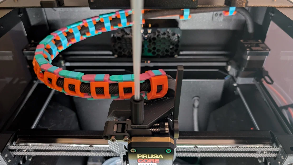 Prusa Core One/+ Bộ Xích Dẫn Cáp Nextruder (Cable Chain Exoskeleton) - Image 6