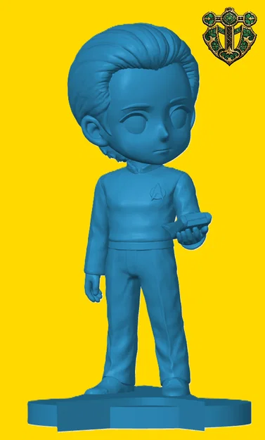 Mô hình Data Chibi Star Trek: The Next Generation (STL File) - Image 1