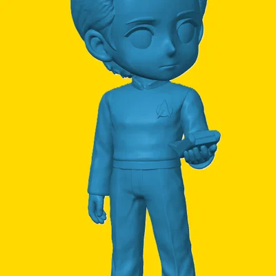 Mô hình Data Chibi Star Trek: The Next Generation (STL File)