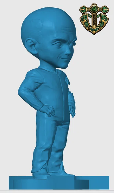 Mô hình Jean-Luc Picard phiên bản Chibi Star Trek in 3D - Image 2