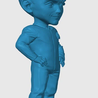 Mô hình Jean-Luc Picard phiên bản Chibi Star Trek in 3D