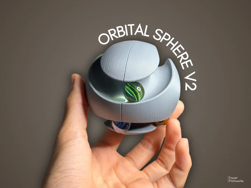 Orbital Sphere - Mô hình đường chạy bi lăn chuyển động (Kinetic Marble Run) - Image 1