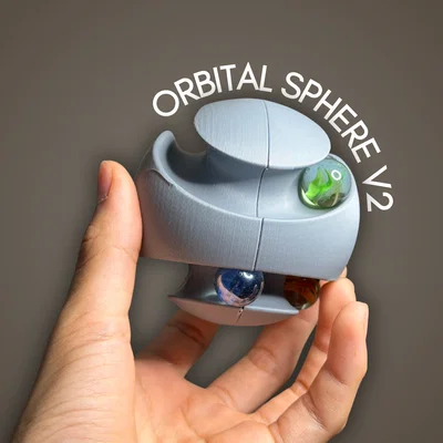 Orbital Sphere - Mô hình đường chạy bi lăn chuyển động (Kinetic Marble Run)