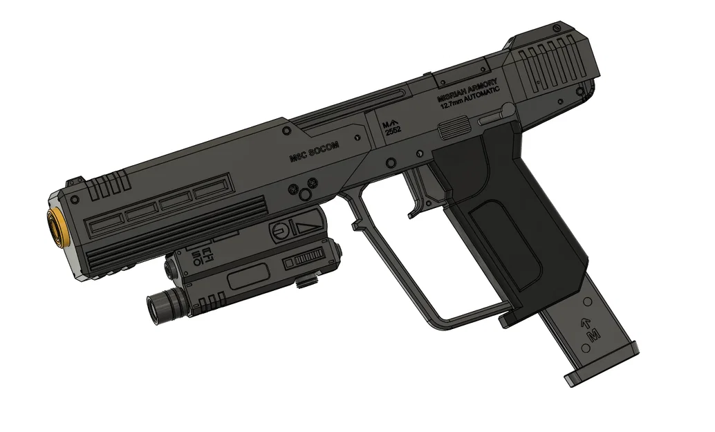 Mô hình Replica súng Halo 3 ODST M6C/SOCOM - Image 1